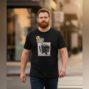 Big Bad Voodoo Daddy Full Back Tour T Shirt Black L Alstyle Swing Band Graphic